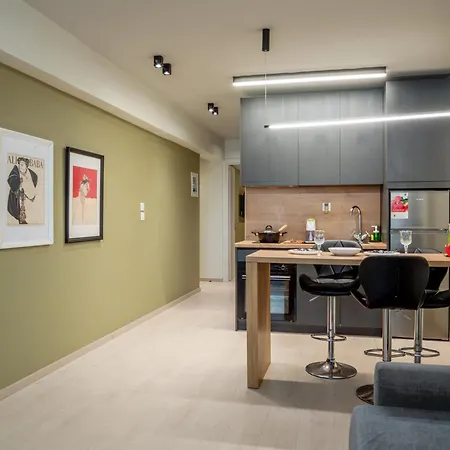 Gimispacethree - Valaoritou Architectural 1-br 公寓 塞萨洛尼基